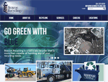 Tablet Screenshot of beaconrecycling.com